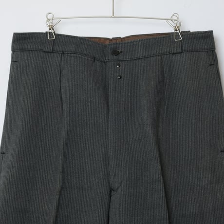 40-50s  Cotton Pique Trousers Dead Stock