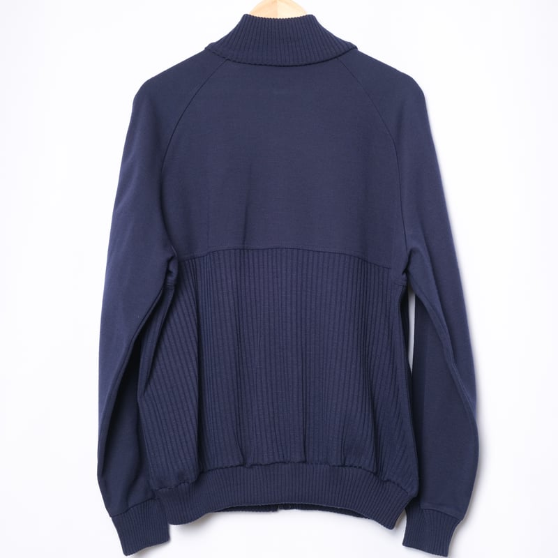 80s Vintage adidas Knit Track Jacket Navy (Made 80s Vintage adidas Knit Track Jacket Navy (Made