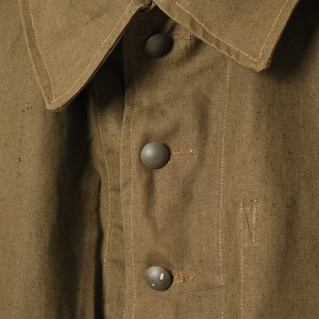 French Army M35 Short Jacket (Linen) With Liner Size 3 Dead Stock