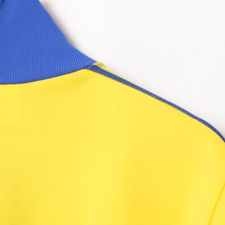 70s Vintage adidas Ventex Track Suits Yellow × Blue (Made in France) 174