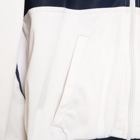 70-80s Vintage adidas Ventex Track Jacket Model  First White×Navy (Made in France)