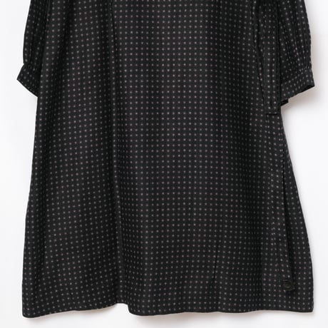 40-50s  France Vintage Cotton Work Dress Dead Stock