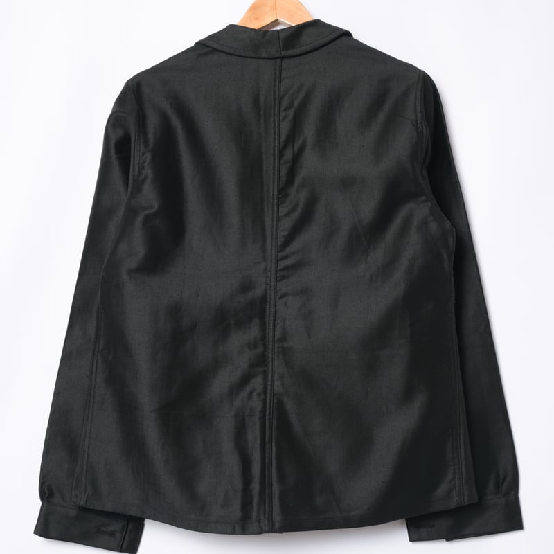 ジャケット・アウター 40s French vintage black moleskin jacket black 40s vintage jacket ジャケット・アウター French moleskin