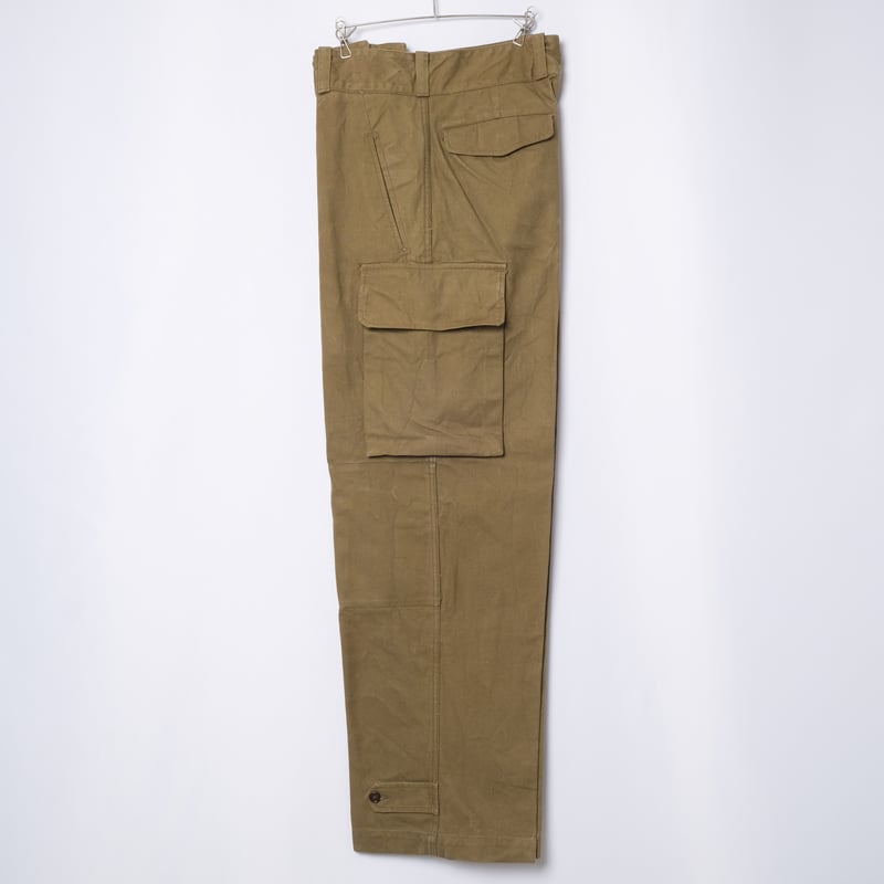 【美品】OLD FRENCH ARMY M47 TROUSERS SIZE 33 French Army M47 Trousers Early 比翼 Size 33 | Ugl