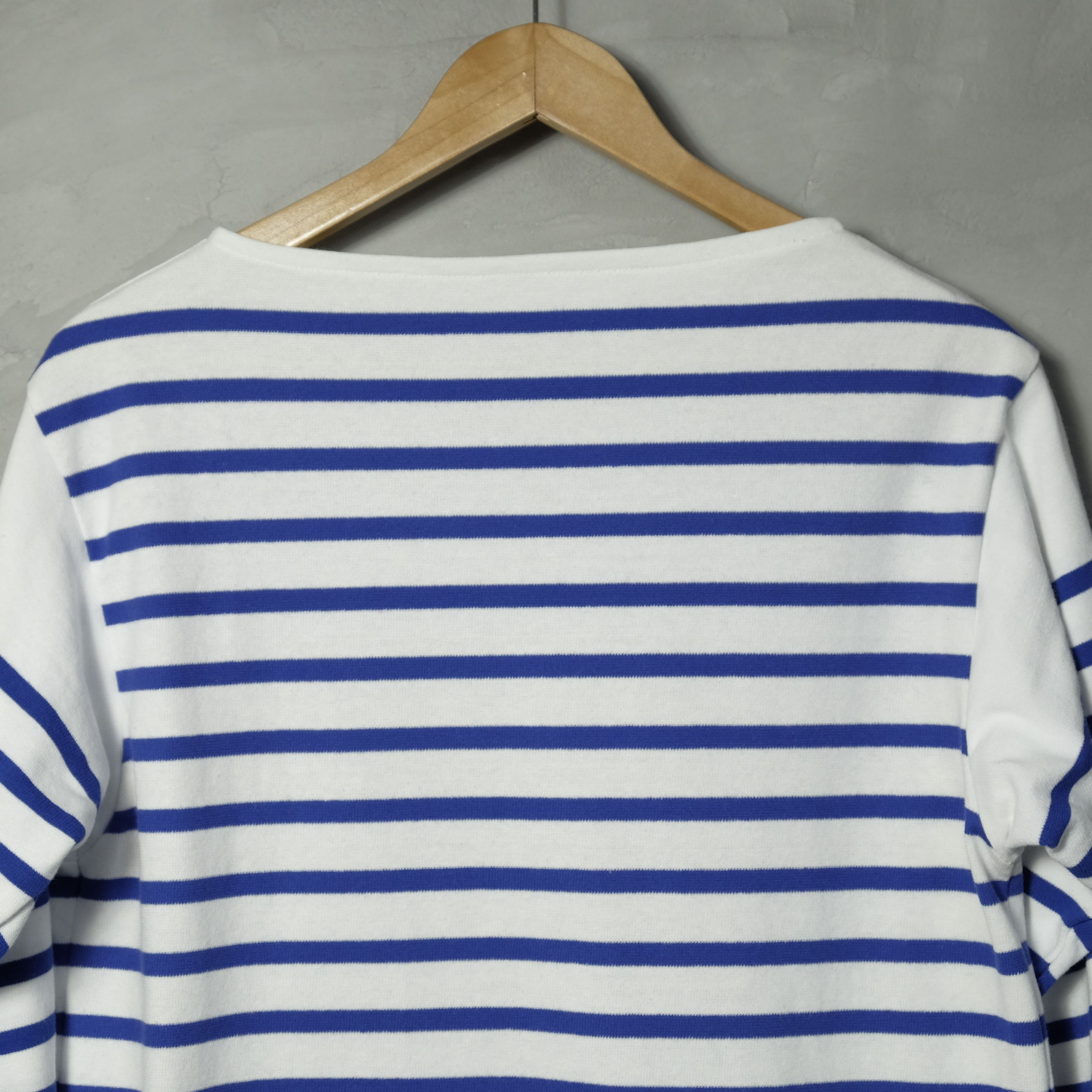 70-80s フランス海軍（Marine Nationale）バスクシャツ XL French Army Marine Nationale Basque Shirt Dead