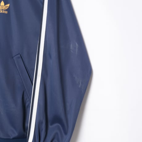 70s Vintage adidas Ventex ATP Track Jacket Navy (Made in France)
