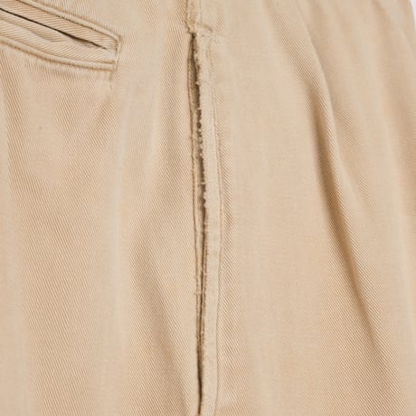 40s French Army FTEO Chino Trousers Size 88M(11)