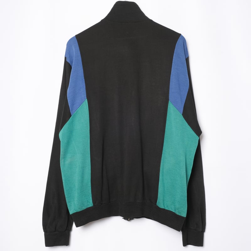 レアモデル！adidas Ventex Knit Track Jacket 80s Vintage adidas Ventex Knit Track Jacket Bla
