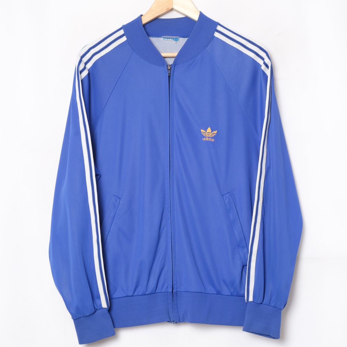 70s Vintage adidas Ventex ATP Track Jacket Blue