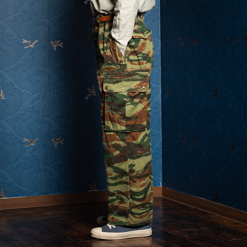 French Army M47 Lizard Camouflage Parachute HBT