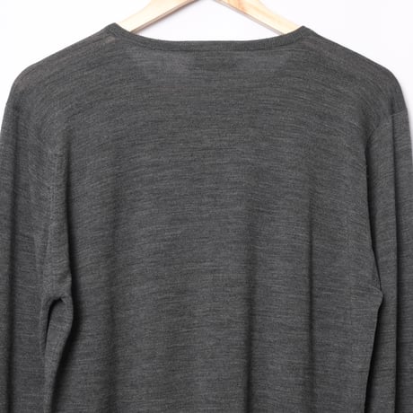90s JOHN SMEDLEY × REISS Merino Wool Knit Pullover（Made in England）