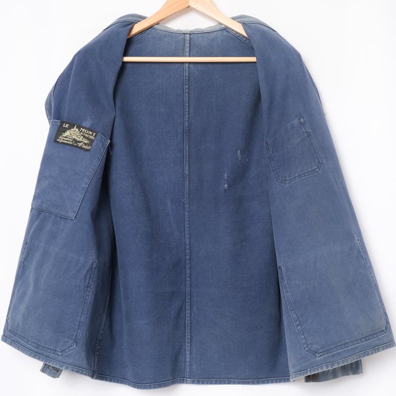 【希少】30s 40sビンテージ　モンサンミッシェル コットンピケ 30s 40s LE MONT ST MICHEL コットンピケ パンツ