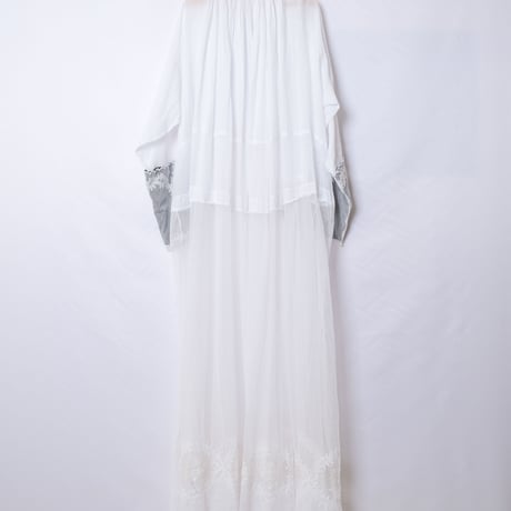 ~1920s  French  Linen Church Smock  1