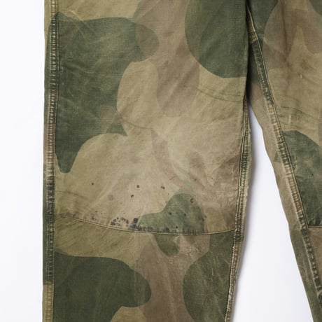 Belgian Army Brush Camo Trousers Late Size 4