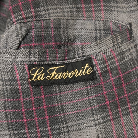 40-50s France Vintage La Favorite Dark Brown Corduroy Hunting Jacket