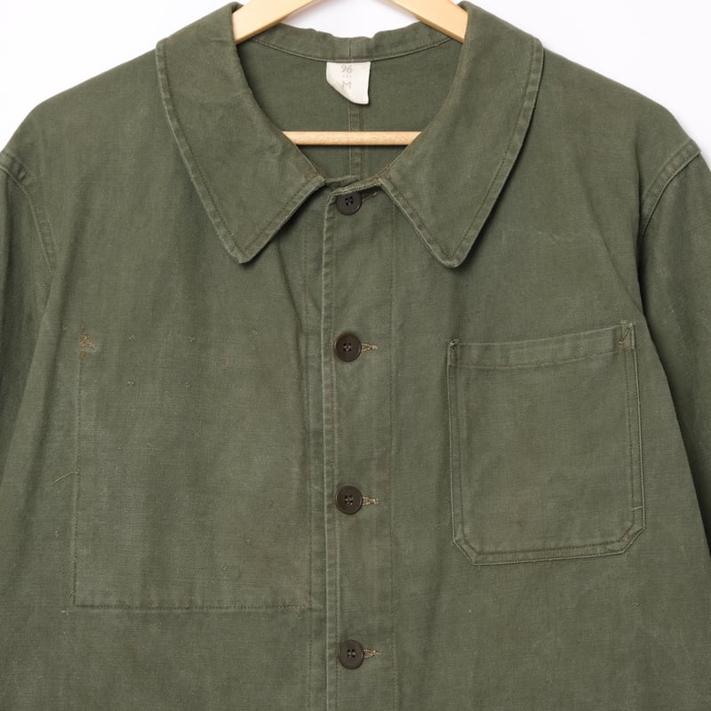 50s French Army Olive Green Work Jacket 1 | Ugl