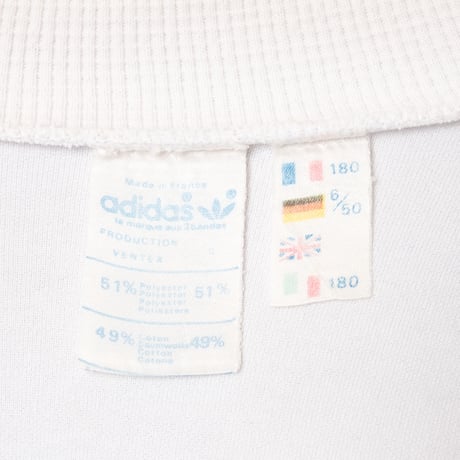 70-80s Vintage adidas Track Jacket Blue Gray × White (Made in France)