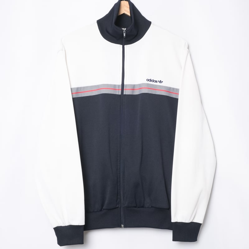 70-80s Vintage adidas Ventex Track Jacket Navy