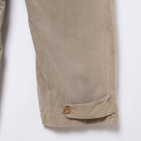 30-40s France Vintage LABOR Gray Cotton Twill All ln One
