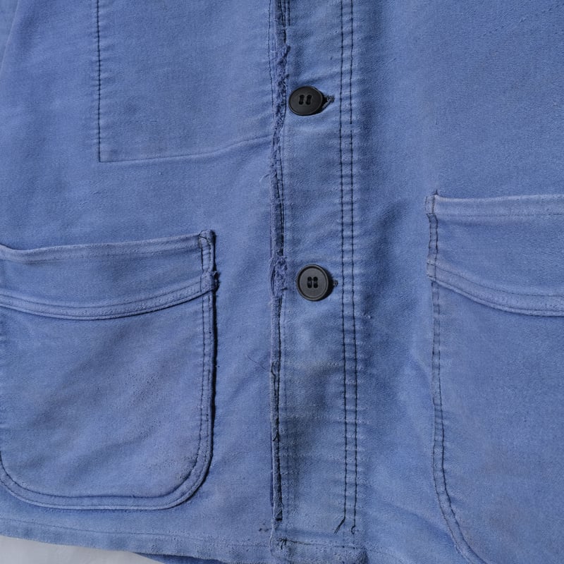 40-50s Le Mont St Michel Moleskin Jacket Size52