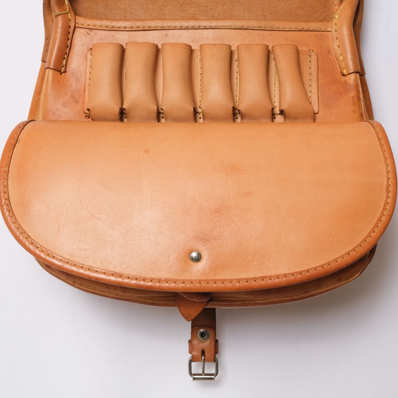 ビンテージ　フランス製　ハンティング フィッシング ショルダーバッグ レア 40's【ビンテージ】【ハンティングバッグ】【ショルダーバッグ