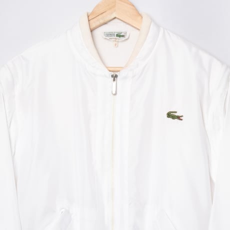 70-80s LACOSTE Blouson White（Made in France）