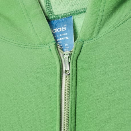 70s Vintage adidas Ventex Hoodie Light Green (Made in France)