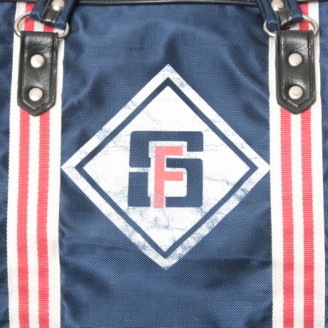 70s-80s Vintage adidas STADE FRANCAIS Boston Bag (Made in France)