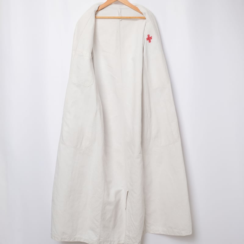 30s France Antique Linen Red Cross Hospital C