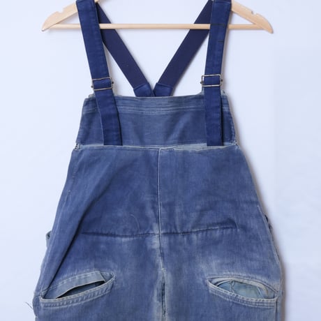 30s Le Mont St Michel  French Work Overalls