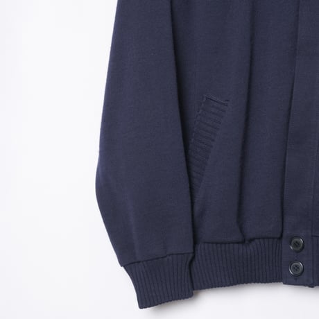 70s Vintage adidas Knit Track Jacket Navy（Made in West Germany）