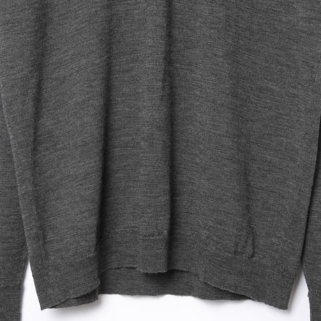 90s JOHN SMEDLEY Merino Wool Knit Pullover（Made in England）