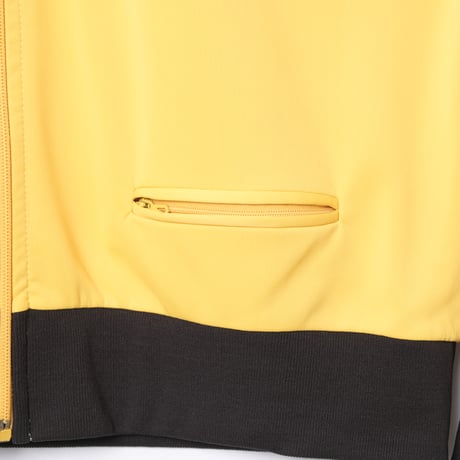 70-80s Vintage adidas Track Jacket Yellow × Black (Made in France)