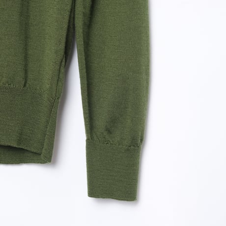 90s JOHN SMEDLEY Merino Wool Knit Polo（Made in England）