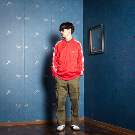 70s Vintage adidas Ventex ATP Track Jacket Red 192（Made in England）
