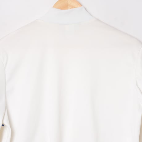 70-80s Vintage Le Coq Sportif Track Jacket White (Made in France)