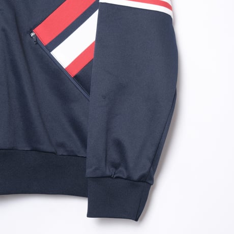 70-80s Vintage adidas Track Jacket Navy × Red (Made in France)