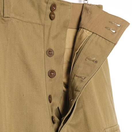 French Army M47 Trousers Early HBT Size 21 Deadstock