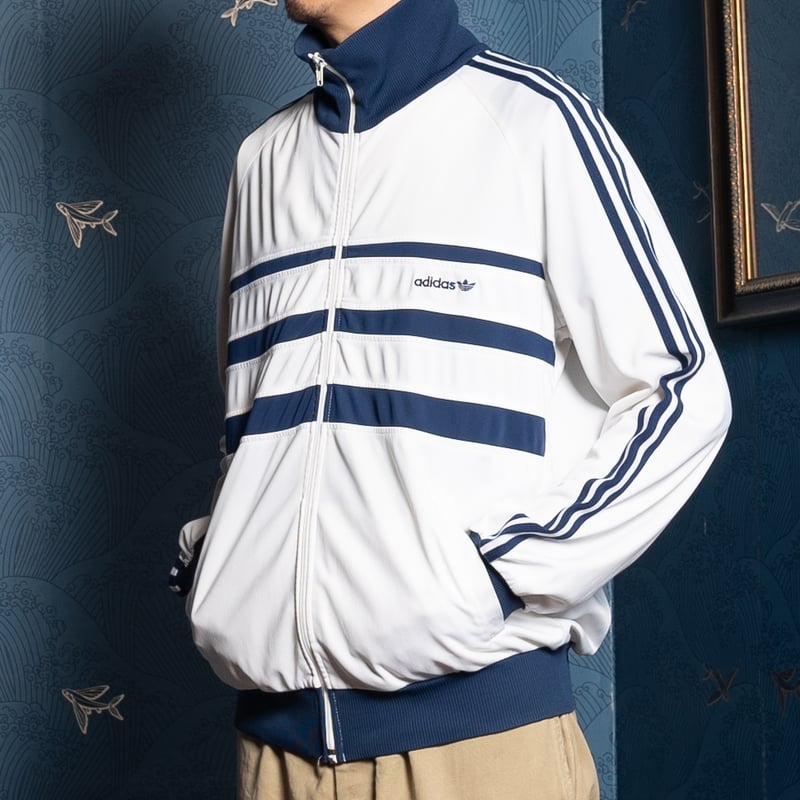 80s Vintage adidas Track Jacket Model First Whi 80s Vintage adidas Track Jacket Model First Whi