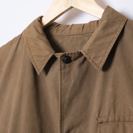 50-60s French Vintage L' Arghuss Canvas Hunting Jacket