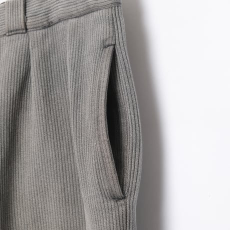 40-50s  France Vintage Cotton Pique Trousers 1