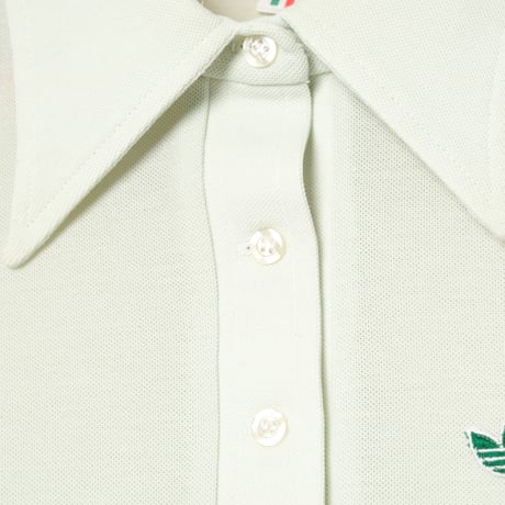 80s Vintage adidas Half Sleeve Polo Shirt（Woman）