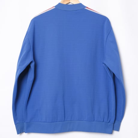60s Vintage adidas Ventex Collarless Track Jacket Late World Mark France (Made in France)