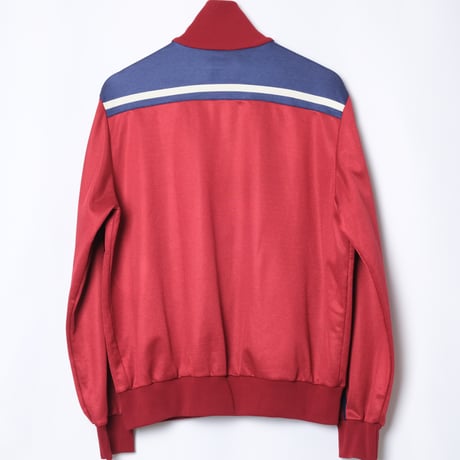 70-80s Vintage adidas Track Jacket Bordeaux × Navy (Made in West Germany)
