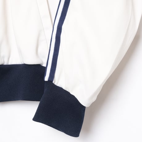 70-80s Vintage adidas Ventex Track Jacket Model  First White×Navy (Made in France)