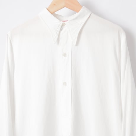 40-50s France Vintage ConChon Quinette JAPONIA Silk Dress Shirt