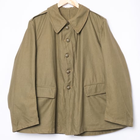 dead stock! 40's-m38 bourgeronフランス軍 コットン 1940's フランス