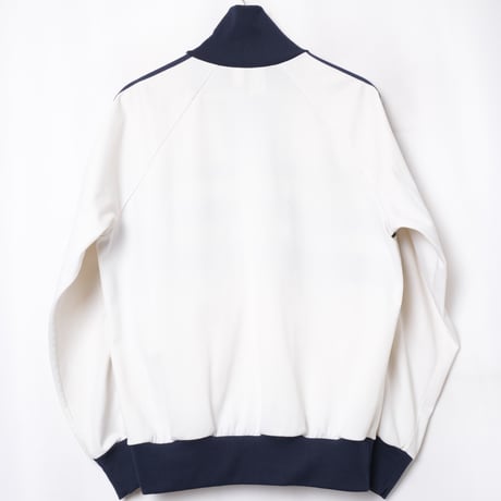 70-80s Vintage adidas Ventex Track Jacket Model  First White×Navy (Made in France)