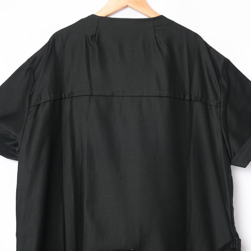 40-50s France Vintage Light Black Moleskin Half