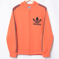 70s Vintage adidas Ventex Hoodie Orange (Made in France)